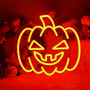 Halloween Pumpkin Neon Sign With Dimmable Switch For Autumn Thanksgiving And Halloween Wall Decor