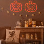 Halloween Pumpkin Neon Sign With Dimmable Switch For Autumn Thanksgiving And Halloween Wall Decor