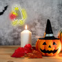 USB-Powered Halloween Pumpkin Neon Sign For Kids Room And Club DéCor