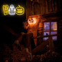 Halloween Pumpkin Neon Sign - Spooky Ghost LED Light For Bedroom And Bar Decor