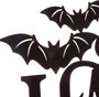 Halloween Welcome Metal Sign For Outdoor Haunted House Decoration