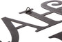 Halloween Welcome Metal Sign For Outdoor Haunted House Decoration