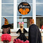 Personalized Halloween Welcome Mouse Pumpkin Door Sign For Home Decor And Party Supplies