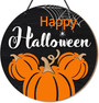 Personalized Halloween Welcome Mouse Pumpkin Door Sign For Home Decor And Party Supplies