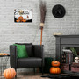Welcome Halloween Pumpkin Ghost Tin Sign - Vintage Metal Art For Home, Office, Classroom, Garden Decor