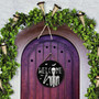 Rustic Halloween Skull Welcome Sign For Outdoor Doors - Seasonal Party DéCor