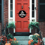 Happy Halloween Welcome Witch Legs Wooden Sign For Front Door
