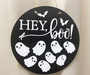 Halloween Welcome Wood Sign For Outdoor Door - Spooky Wreath Hanging Decor For Home Party