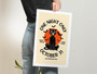 Retro October 31 Halloween Canvas For Kitchen - Spooky Wall Art For Halloween Party Gift