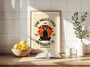 Retro October 31 Halloween Canvas For Kitchen - Spooky Wall Art For Halloween Party Gift