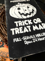 Rustic October 31 Halloween Wood Sign For Spooky Decor