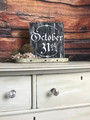 Rustic Black October 31 Halloween Decor For Haunted Houses And Tabletop Displays