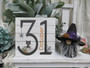 October 31 Halloween Wood Sign For Fall Home And Kitchen Decor