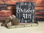 Rustic Black October 31 Halloween Decor For Haunted Houses And Tabletop Displays