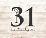 October 31 Halloween Wood Sign With Spider Design - Fall DéCor For Living Room