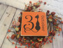 October 31 Halloween Wood Sign For Fall Tiered Tray Decor