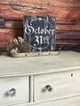 Rustic Black October 31 Halloween Decor For Haunted Houses And Tabletop Displays