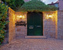 Halloween Metal Wall Sign For Outdoor Entrance - Scary Bats Design For a Spooky Halloween Atmosphere