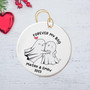 Personalized Forever My Boo Ceramic Ornament Christmas 2025 Cute Couple Boo Ornament Gift For Boyfriend Girlfriend