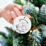Personalized Forever My Boo Ceramic Ornament Christmas 2025 Cute Couple Boo Ornament Gift For Boyfriend Girlfriend