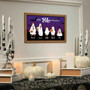 Custom Ghost Family Wood Sign For Halloween - Farmhouse Gift
