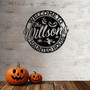 Custom Spooky Haunted House Sign For Family - Halloween Decor For Home & Kitchen