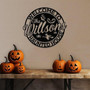 Custom Spooky Haunted House Sign For Family - Halloween Decor For Home & Kitchen