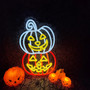 Custom Halloween Pumpkin LED Neon Sign For Bedroom And Party Decoration