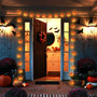 Pumpkin String Lights – 30 LED Jack-O'-Lantern Halloween Decor with Timer & Modes