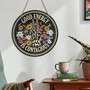 Motivational Skeleton Wood Sign Decor For Spiritual Rooms - Positive Energy Gift