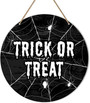 Spooky Trick Or Treat Wood Sign For Halloween - Porch And Home DéCor