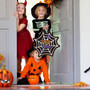 Halloween Trick Or Treat Wood Sign - Farmhouse Party Decor