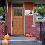 Retro Trick Or Treat Metal Sign For Halloween Porch Decorations | Vintage Candy Station Sign For Front Door