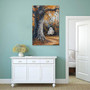 Personalized Vintage Ghost Halloween Canvas - Cute & Gothic Art For Spooky Home DéCor