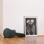 Vintage Skeleton Wall Art Canvas - Romantic Couple Kissing Print For Halloween DéCor