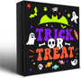 Farmhouse Trick Or Treat Wooden Plaque - Halloween DéCor For Home, Bedroom, Office
