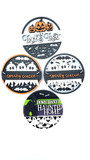 Spooky Halloween Ghost Pumpkin Wood Sign For Haunted House DéCor