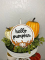 Rustic Pumpkin Wood Sign For Halloween DéCor - Fall Farmhouse Style Mini Sign For Tier Trays