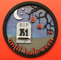 Personalized Halloween Wood Sign Countdown For Spooky October 31 Decor