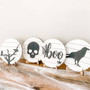 Halloween Wood Signs - Mini Spooky DéCor For Indoor Halloween Decorations