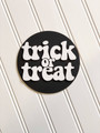 Spooky Trick Or Treat 3D Wood Sign - Halloween Tiered Tray Decor For Festive Home Accents