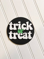 Spooky Trick Or Treat 3D Wood Sign - Halloween Tiered Tray Decor For Festive Home Accents