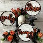 Mini Halloween Wood Sign For Spooky Decor - Perfect For Tiered Trays And Home Display