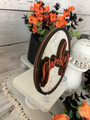 Mini Halloween Wood Sign For Spooky Decor - Perfect For Tiered Trays And Home Display