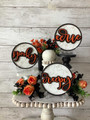 Mini Halloween Wood Sign For Spooky Decor - Perfect For Tiered Trays And Home Display
