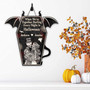 Thoughtful Skeleton Wood Sign For Couples – Personalized Halloween Decor & Anniversary Gifts