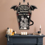 Thoughtful Skeleton Wood Sign For Couples – Personalized Halloween Decor & Anniversary Gifts