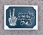 Personalized Skeleton Hand Peace Sign For Halloween - Spooky Decor For Living Room