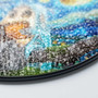 Starry Night Ghost Reading Stained Glass Suncatcher For Book Lovers - Halloween Decor Gift