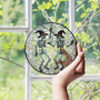 Spooky Skeleton Stained Glass Suncatcher Halloween Decor For Friends